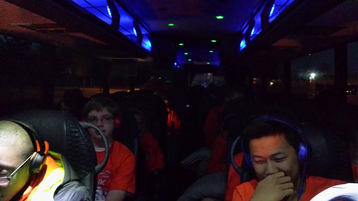 Bus 5 is on the road!@dcmavs2016 #dcmavs2016