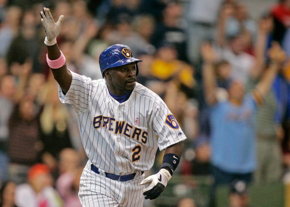 Due to his successful season as the Brewers shortstop in 2006, the Brewers switched Hall to centerfield in 2007