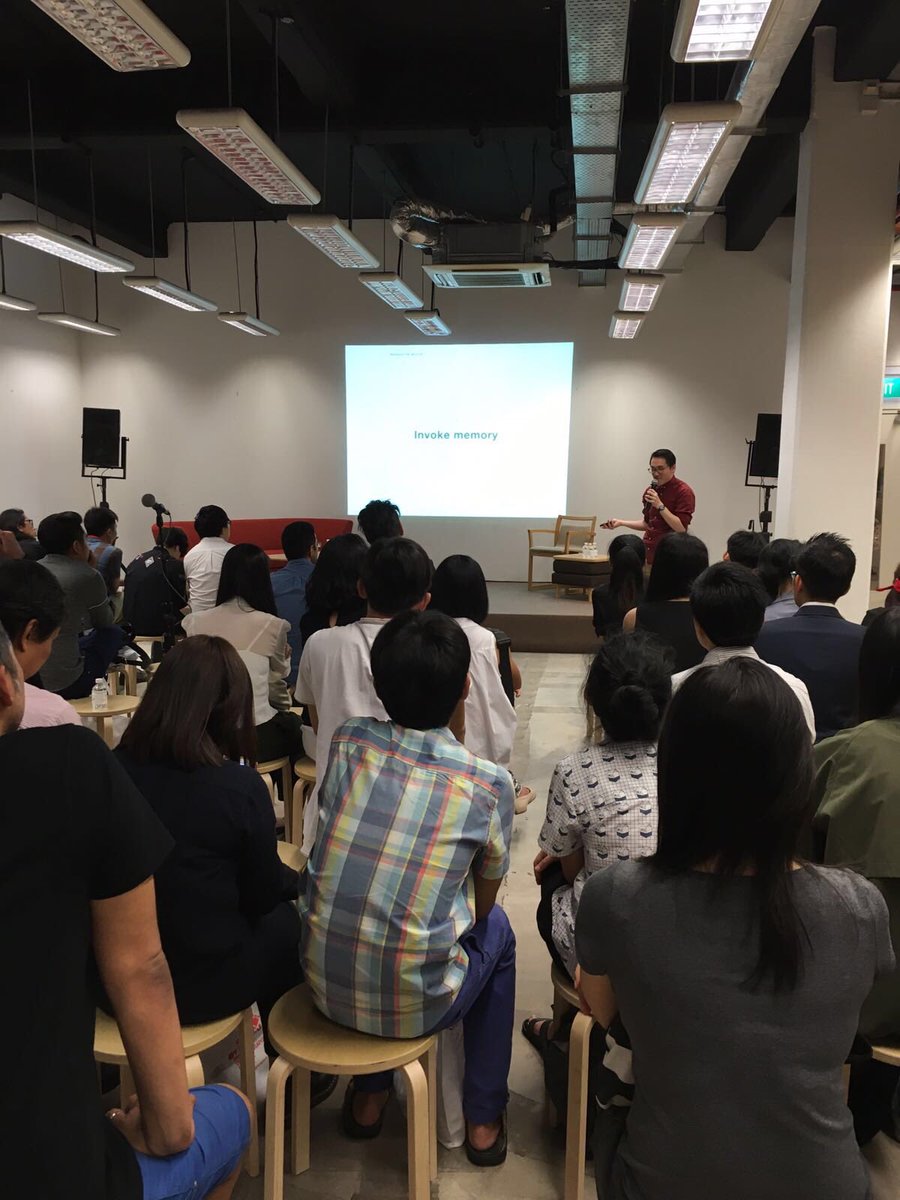 SingaPlural's tweet photo. Happening now: "Picturing a Conversation", a talk abt perspectives &amp; visuals as a form of communication. Join us! https://t.co/yoAOCPQNaQ