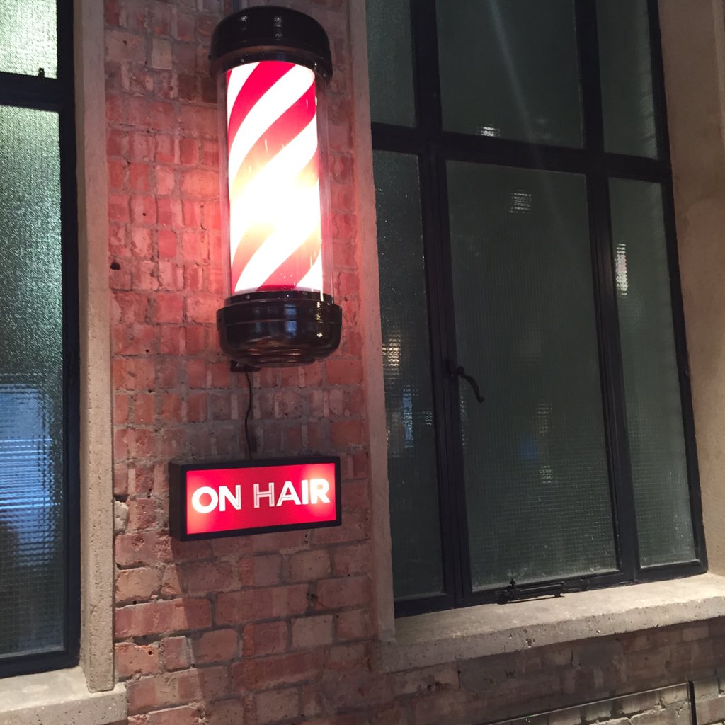 Lexi_kh's tweet photo. #TedOnTheStrand...a sneaky look round the new @Teds_Grooming location https://t.co/e5H5tzdOI9