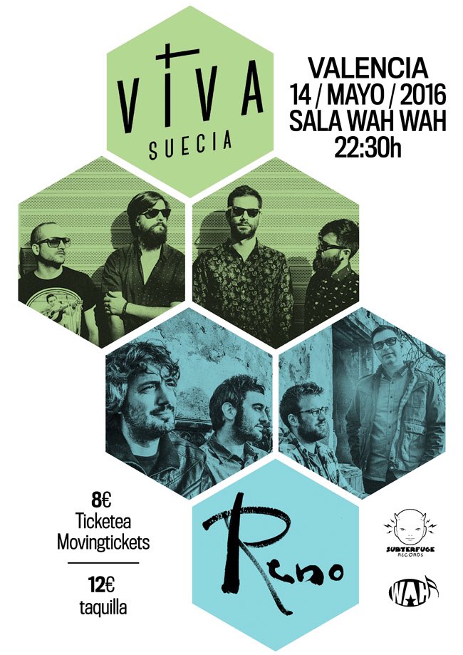 Volvemos con más ganas que nunca. 14 de mayo en @wahwah_valencia junto a los amigos de <a href="/VivaSuecia/">Viva Suecia</a>.