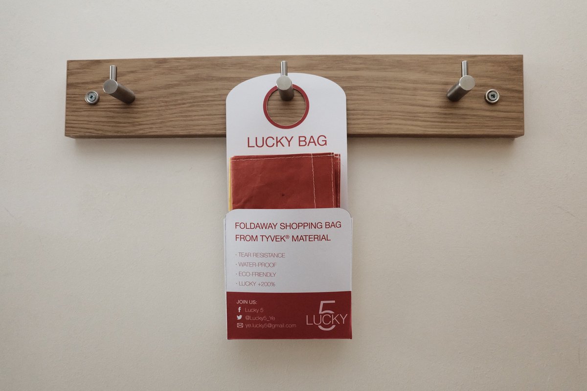 lucky5_ye's tweet photo. What a #Lucky day! Now I won't forget my #LuckyBag anymore #ReusableBag #ShoppingBag #BagForLife #FoldawayBag https://t.co/HZdknCyQc8
