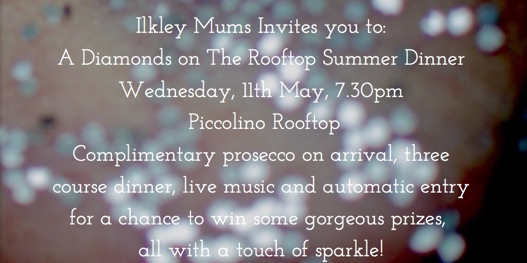 We'd love you to join us for our Summer Dinner! facebook.com/events/1043239… #ilkley