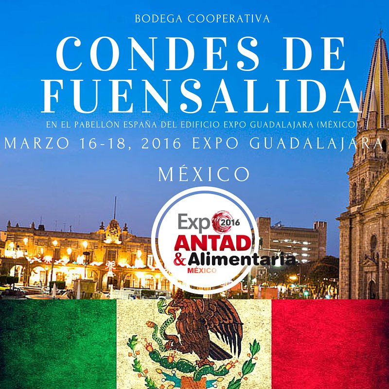 Ultimando los detalles para el viaje. #CondesDeFuensalida en. #AlimentariaMéxico2016.
