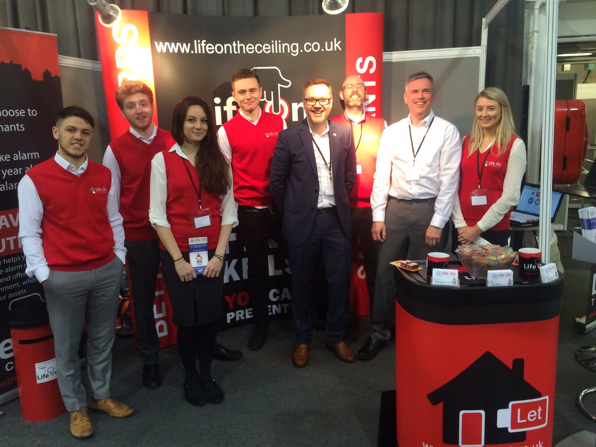 The whole team is here and ready to go!! Come down &amp; see us now at the #Landlords &amp; #Lettings show @ the Barbican