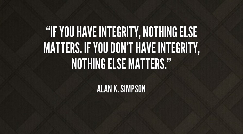 LeadToday's tweet photo. Leadership begins with integrity and ends with a lack of it. https://t.co/YDWijwDm0y