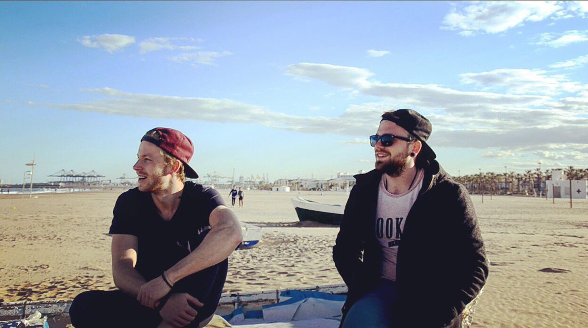 entlimmusic's tweet photo. Shooting some footage for our music video in Valencia at the beach! #entlimmusic #entlim #musicvideo #valencia https://t.co/5DmnMWad45