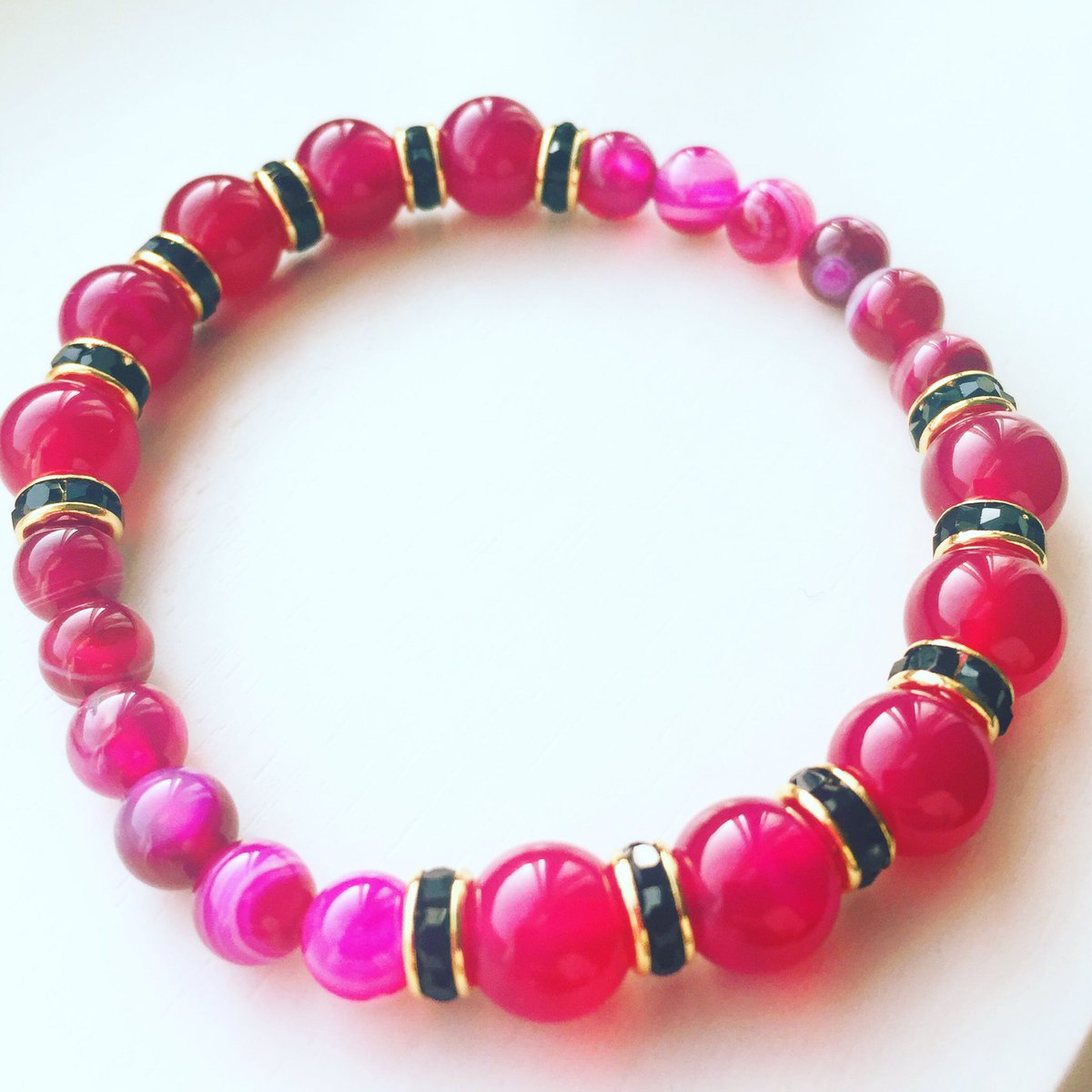 Nmade4u's tweet photo. 結びつきを強め関係を強固にするピンクアゲート×ピンクストライプアゲート #ハンドメイド #パワーストーン #ブレスレット #ハンドメイドショップ #nm4u #天然石 #ハンドメイド好きさんと繋がりたい #お守り #瑪瑙 https://t.co/Q42kW9ggu7