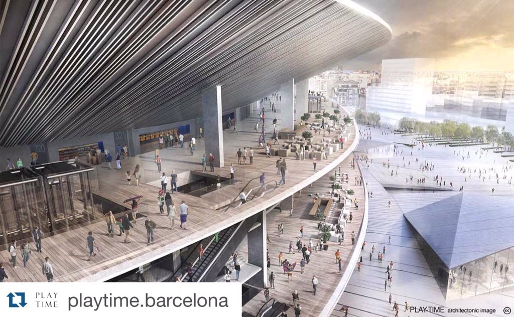 graphbcn's tweet photo. Glad to work in the new #noucampnou collaboration with #playtimebcn Congratulations #NikkenSekkei #pascualausio #fcb https://t.co/Q9cJ3sJSKv
