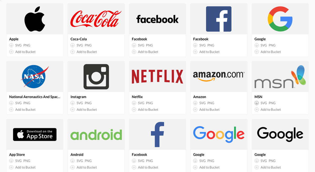 You no longer need to search Google for a logo in vector format. This site has them all instantlogosearch.com