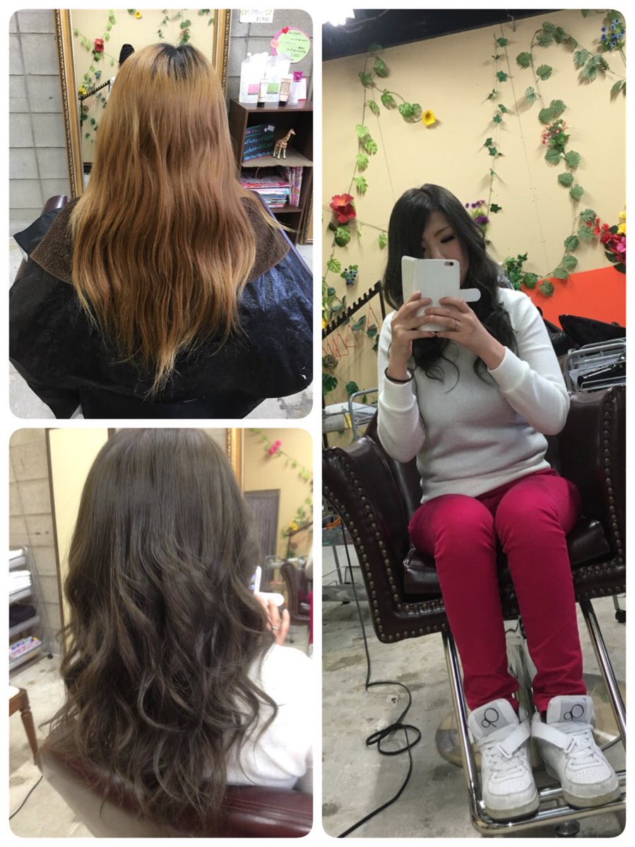 0627_chiipon's tweet photo. 今回もあいちんの美容室で
成人式後のきったない髪色を
綺麗にしてもらった😊💓
#RAHAINA #カラー3000円 https://t.co/nNwnu9Shpt