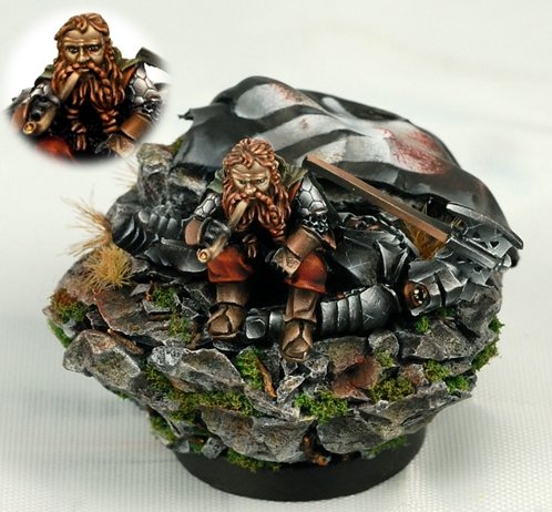 FlameMiniatures's tweet photo. My Gimli :) #miniaturemonday #lotr #lordoftherings #gimli #dwarfes #miniatures #warmongers #goldendemon #flameon https://t.co/vhCwYh8Ldm