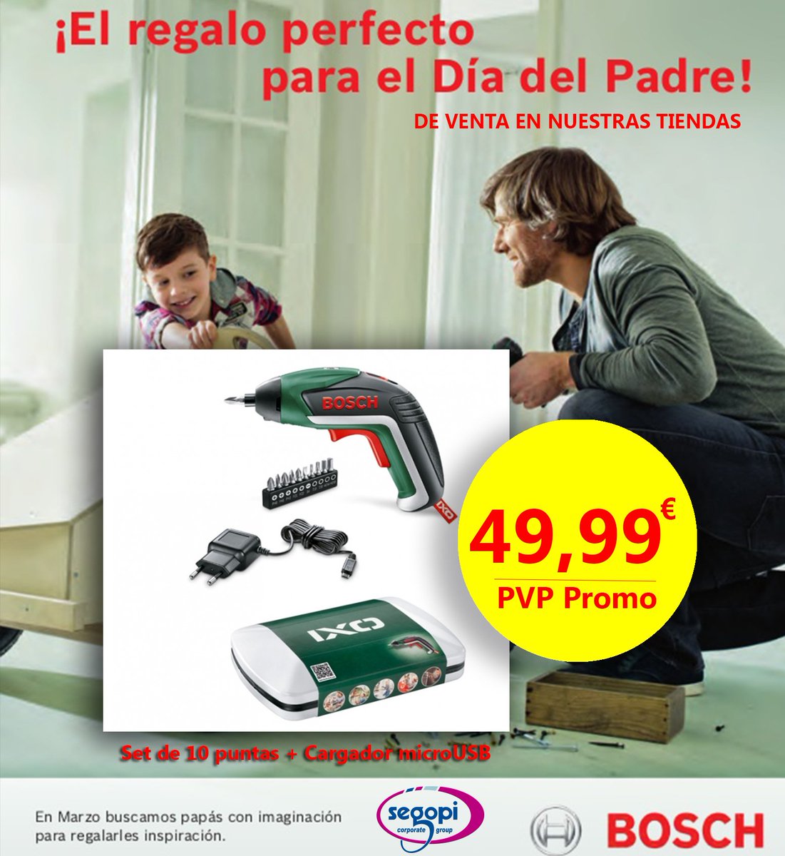 SegopiWeb's tweet photo. Se acerca el dia 19 de Marzo -dia del padre- Segopi os propone un buen regalo.. https://t.co/oz9DlvPItn