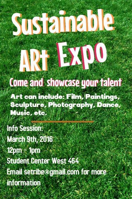 SeTribe's tweet photo. Hey GSU Students! S.E.T. is hosting a sustainable art competition for Earth Week! For more info ➡ setribe@gmail.com https://t.co/aV8MDhux6s