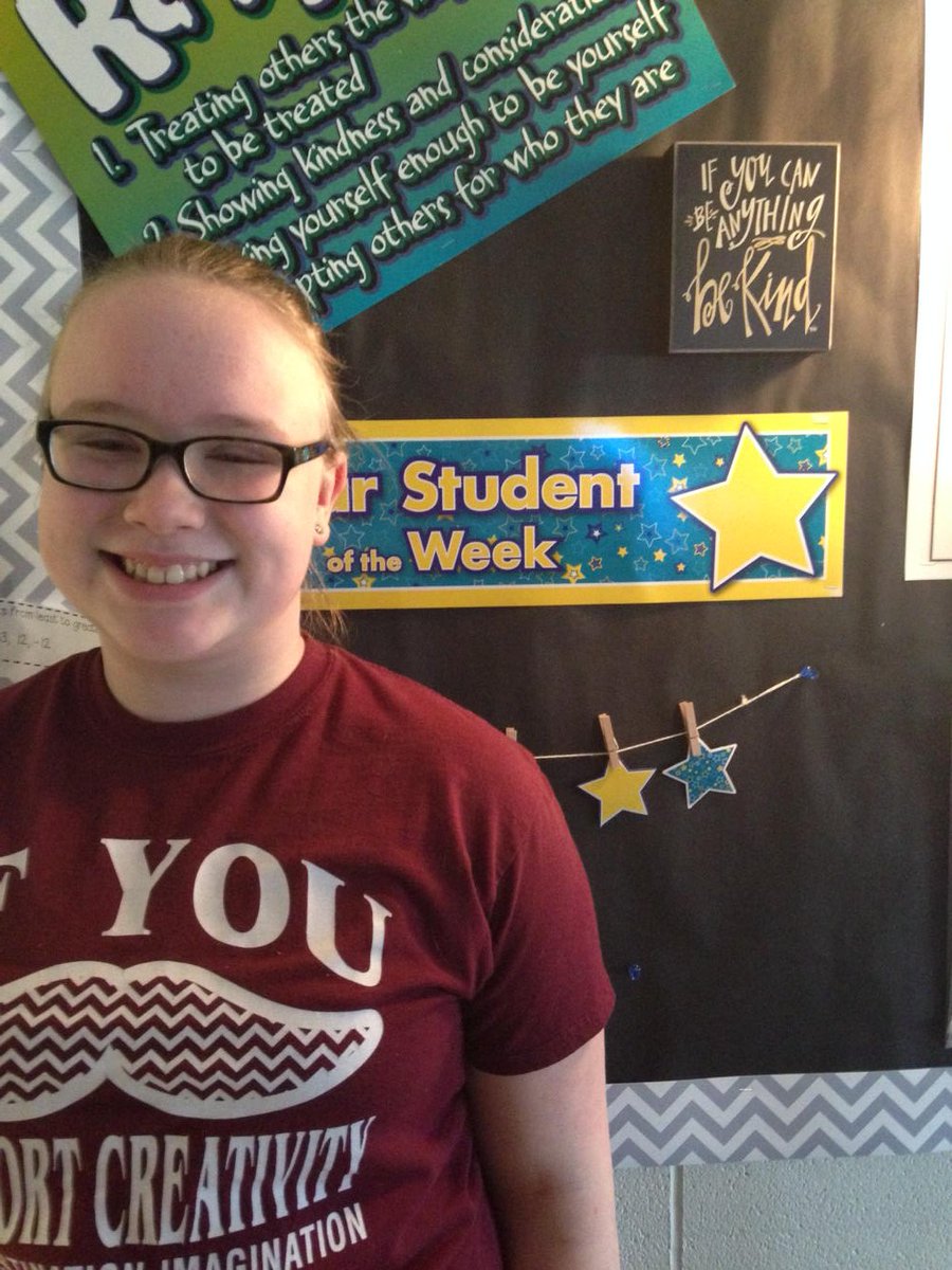 Hayleigh's class says she is very nice and full of kindness and joy- I agree!