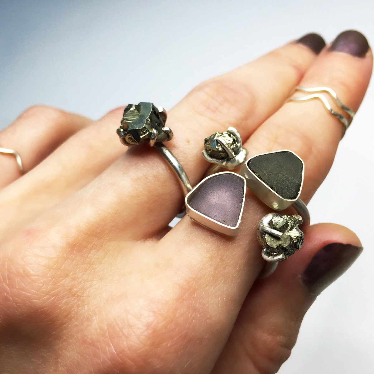 New items online! Little ZIGZAGS still on for $5 each! shop.dreamboatlucy.com/store/c5/RINGS…