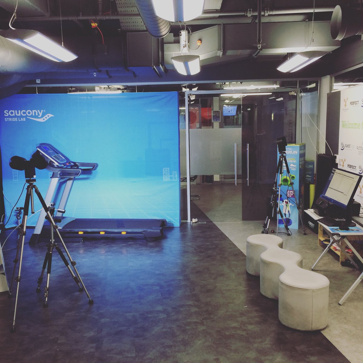 The stage is set. Book a free expert analysis here at sauconystridelab.co.uk #findyourstrong