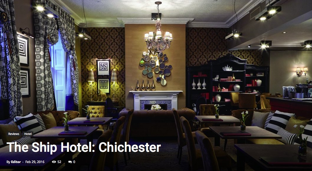 CBCSussex's tweet photo. This month, we review the @TheShipHotel in #Chichester - read our review here: https://t.co/wmgaNvwKn7 https://t.co/VBNHNvZOeL