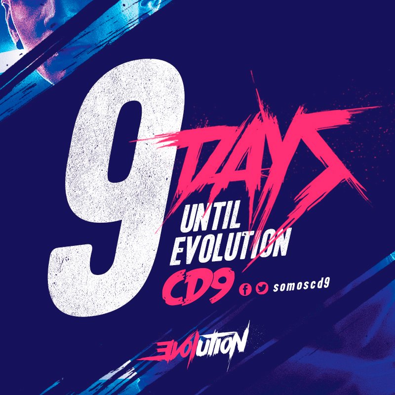 SonyMusicLatin's tweet photo. #EVOLUTION 18/03. Empieza la cuenta regresiva para lo nuevo de @somosCD9! >> https://t.co/tARrISCpHa https://t.co/ldz79y8KKp