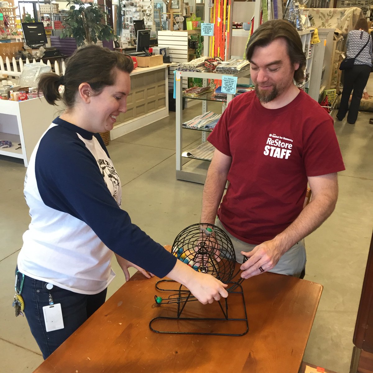 Spin our wheel of discounts every Wednesday. You're guaranteed at least 20% off an item! atlantahabitat.org/shop