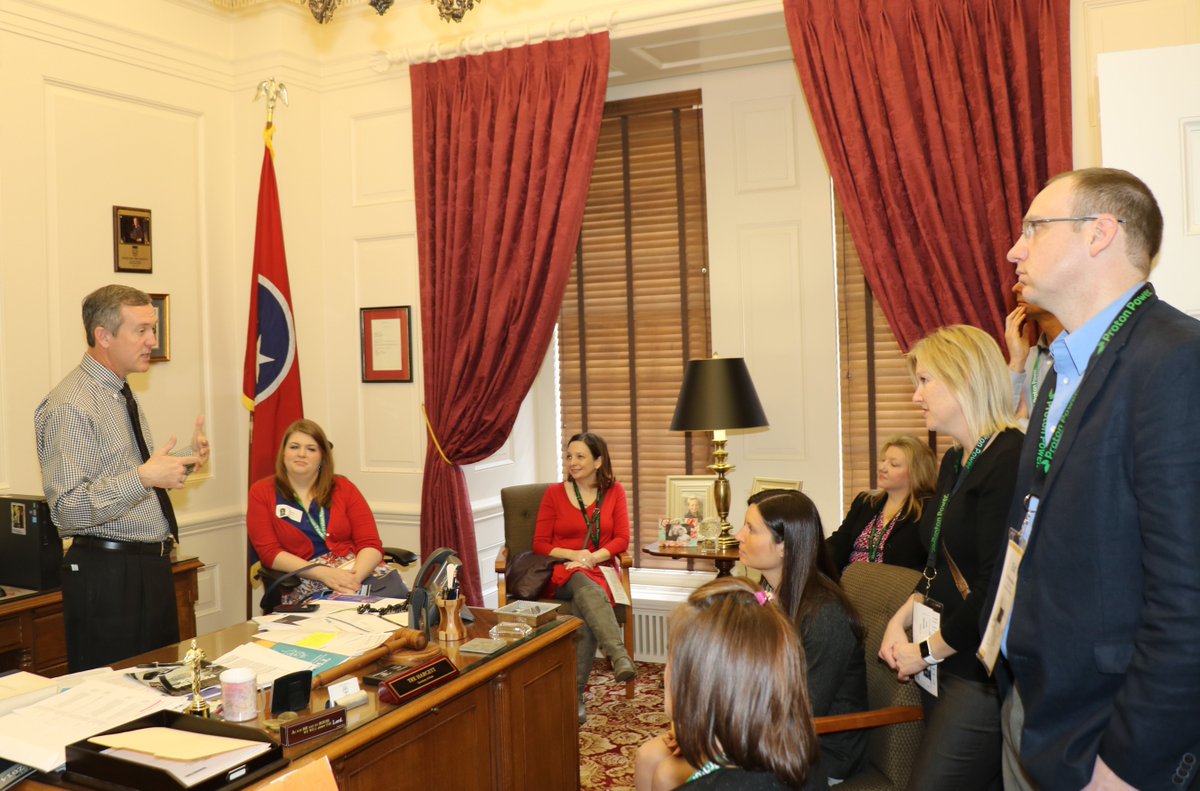tnsecofstate's tweet photo. Fun visit with Leadership Loudon. Sen. McNally Rep. Matlock @KentCalfee @visitloudon #lakewaytothesmokies https://t.co/SgtnZTBdau