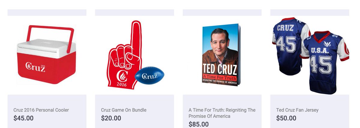 FLmanLLC's tweet photo. I'm not sure if Ted Cruz is running for president or starting his own NFL franchise. #TailgateTed https://t.co/pFVhmjC76A
