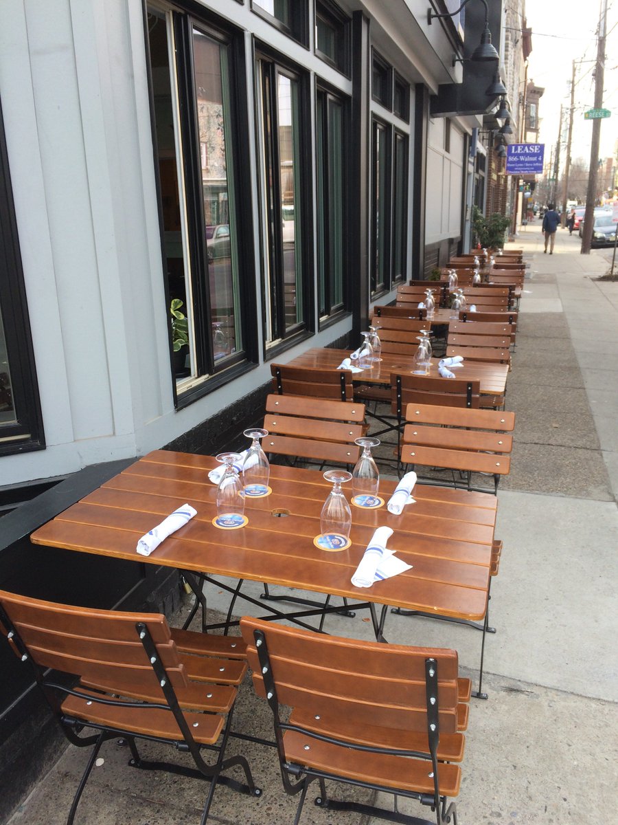 Jeremy Nolen (@chefjeremynolen) on Twitter photo Outdoor seating is up <a href="/whetstonephilly/">Whetstone Tavern</a> today! Come out and enjoy this beautiful weather! #PHLDineOutdoors Outdoor seating is up <a href="/whetstonephilly/">Whetstone Tavern</a> today! Come out and enjoy this beautiful weather! #PHLDineOutdoors