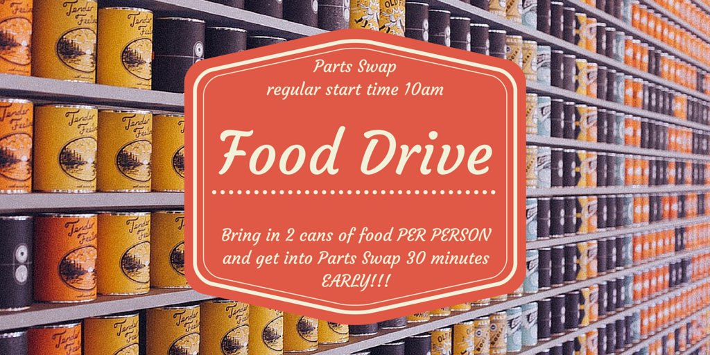 SouthSoundMoto's tweet photo. Parts and Apparel Swap #Tacoma #Motorcycle folks- Don't forget your canned food! https://t.co/1jMBvK4JK6 https://t.co/7ABscgDieJ