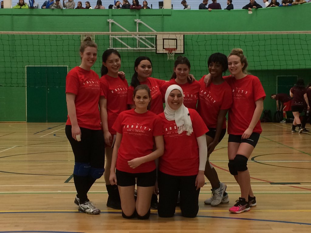 Women's Varsity team. Excellent game and well played to all of them! #teamuwe #varsity