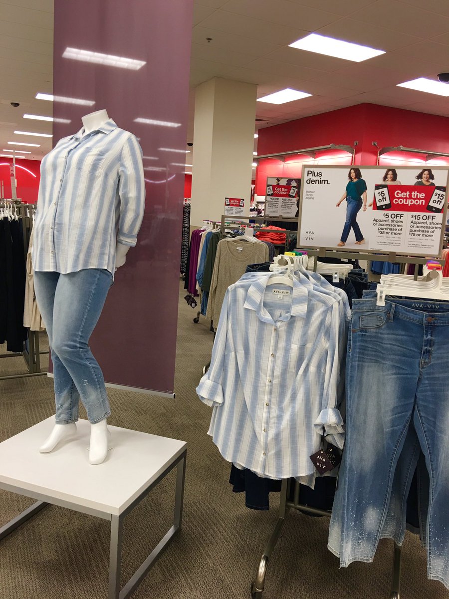 iCreate4Target's tweet photo. Plus Size women can still be stylish 😍 just check out the Ava &amp; Viv brand  at @Target #targetstyle #vml #vmtl https://t.co/2MixZI2Z03