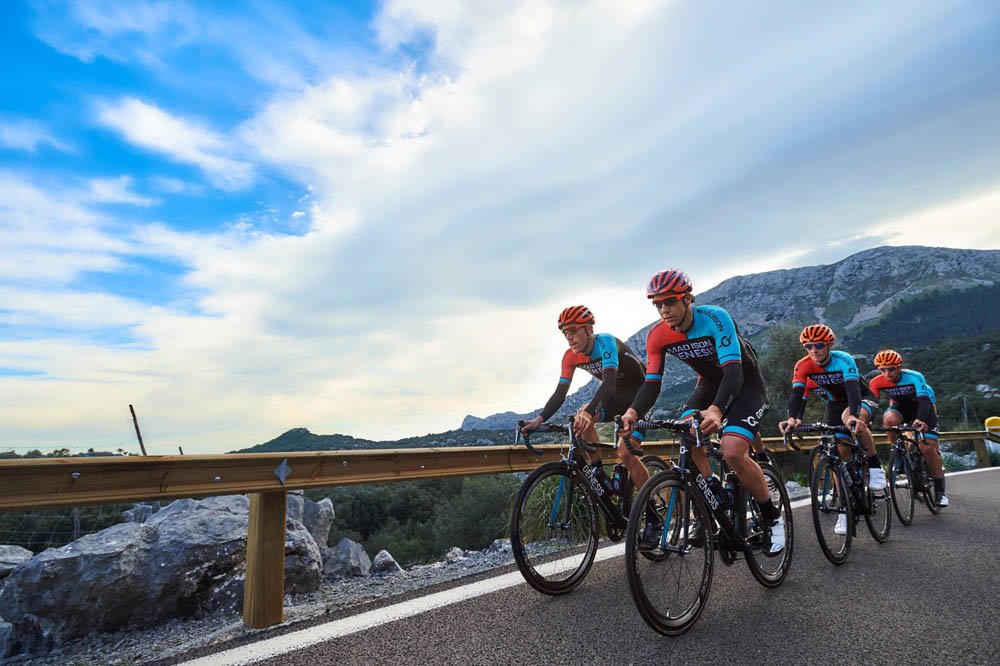 cyclingweekly's tweet photo. Madison-Genesis train for 2016 season on Majorca (video) | https://t.co/FMimGBBfsl https://t.co/nIGBBY6AcE