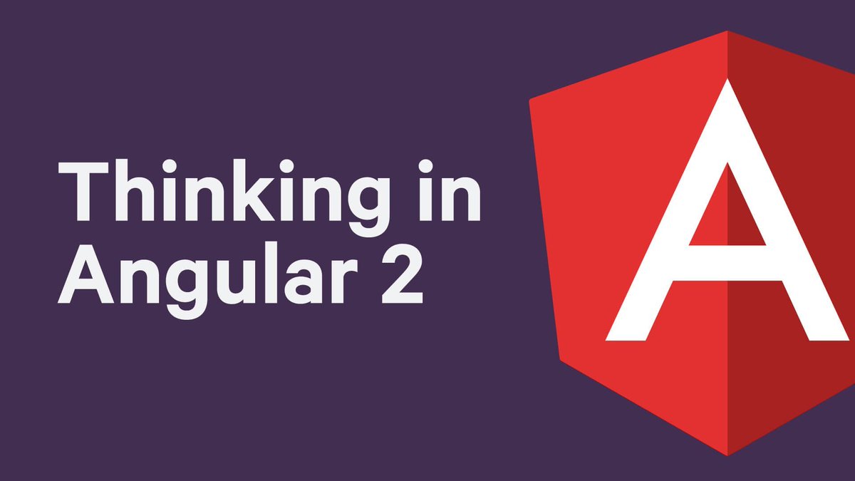 thecodinghouse's tweet image. Thinking in #angular2 via @rangleio #javascript #video

buff.ly/1M6swpp