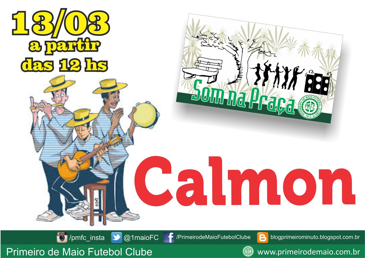 Domingo tem Som na Praça com Calmon a partir das 12h00