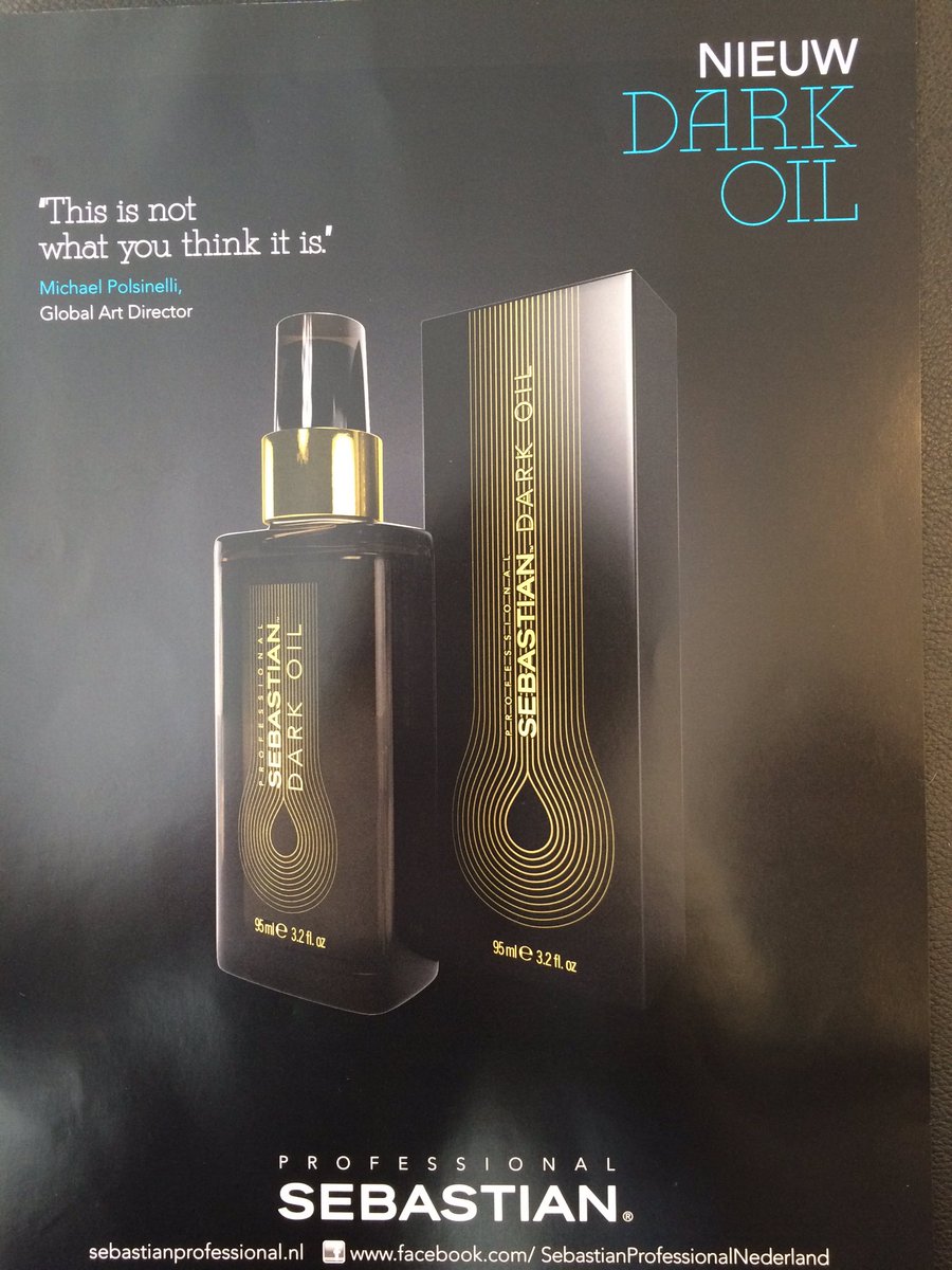 Avanti_Kappers's tweet photo. Dark Oil verzorgt het haar van binnenuit, verzacht de opperhuid, voegt volume toe en verdwijnt in het haar. https://t.co/5K6PdfJN3G