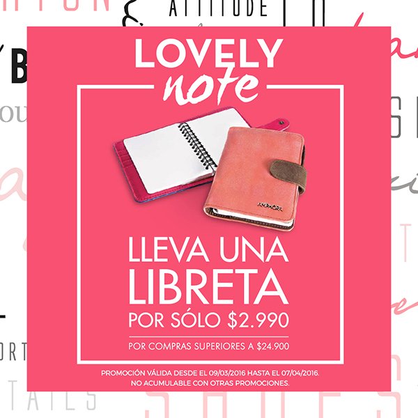 AmphoraOfficial's tweet photo. ¡Tenemos una excelente promoción para ustedes! ¿Qué esperan para ir por su libreta? #LovelyNote #Promo https://t.co/AZg3aLj33h