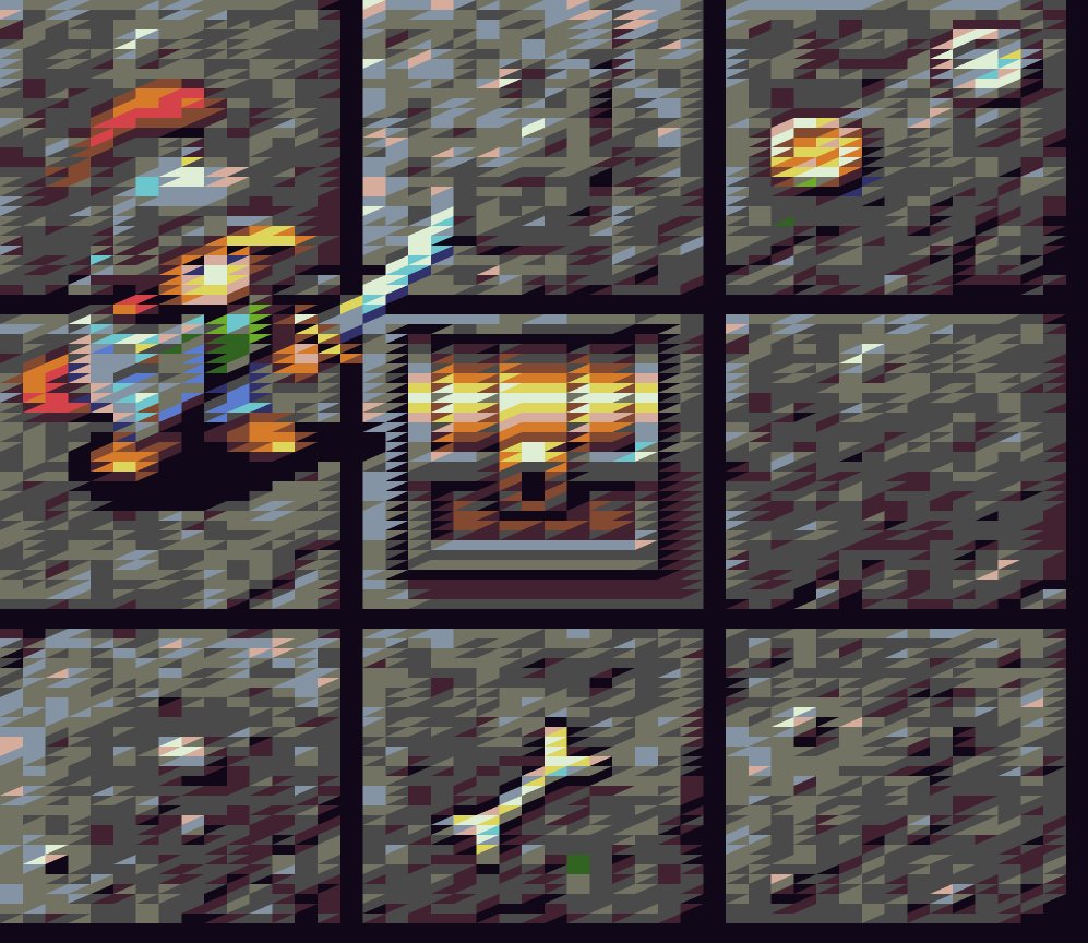 DavitMasia's tweet photo. Some things i did time ago with #hexels . Also converting the dungeon image of #pixelart in #trexels or whatever XD https://t.co/liltHIIqXi