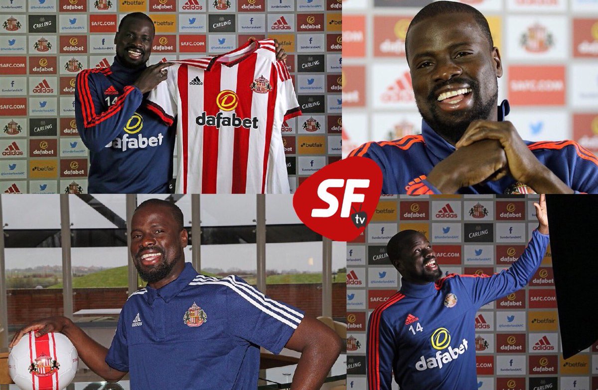 SUNDRLAND have signed #EMANUELEBOUE #eboue #SunderlandAFC #sunderlandfantv #sunderland
