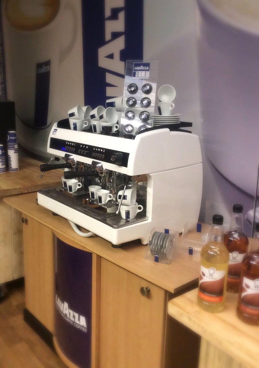 Our showroom here in #Exeter for your #Lavazza #drury or #grazie coffee needs