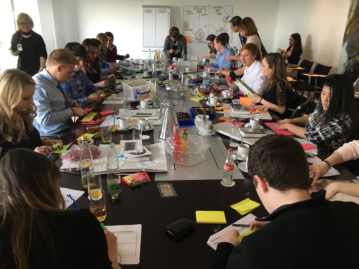 MariaCCalzada's tweet image. Experiencing #designthinking @LaSalle_BSchool with @DTCoach_Jenny #sapnextgenconsulting