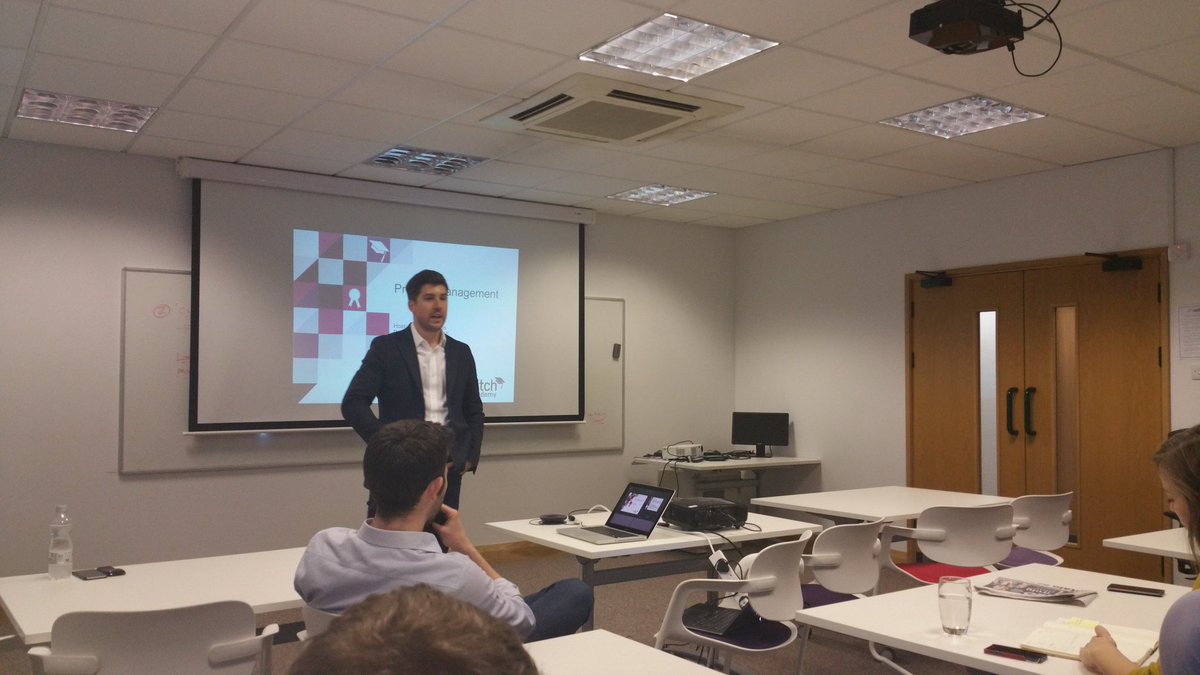 Chaser_Sonia's tweet photo. @ShaneMRobbins revealing to us the secrets of #productmanagement #switchacademy @SwitchConcepts https://t.co/wABgHPQjpU