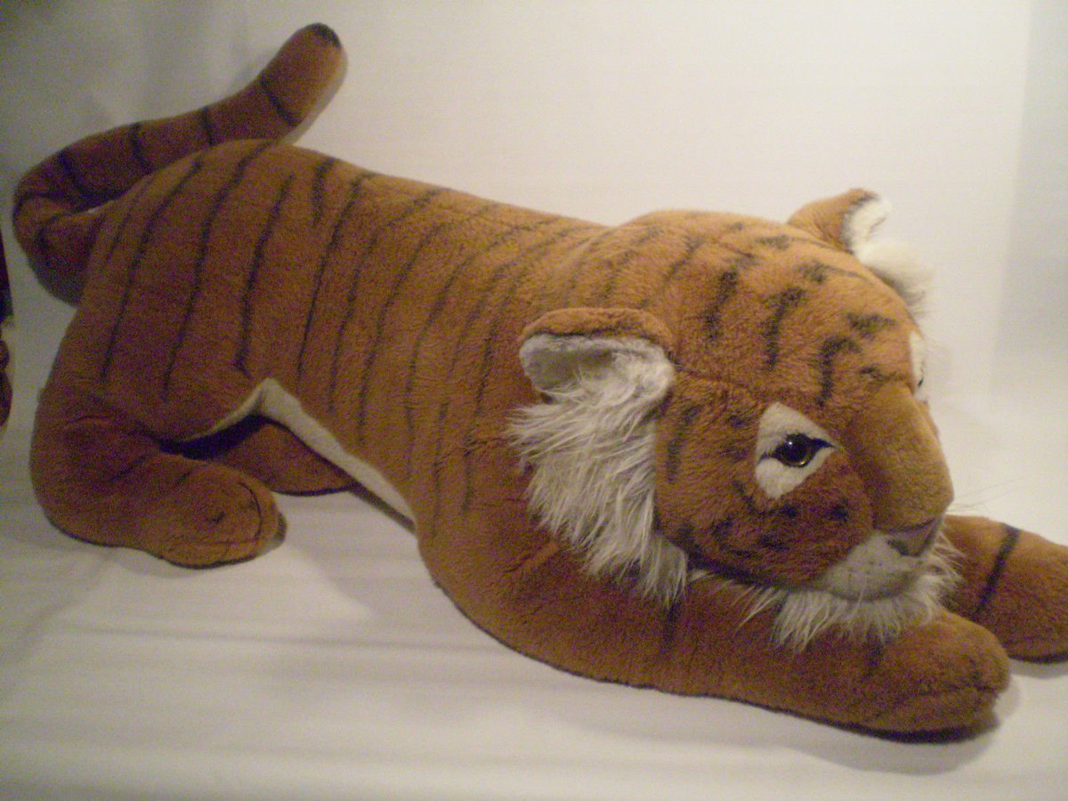 STEEL5757's tweet photo. #Carouselanimals #BengalTiger Plush JUMBO https://t.co/nhluyLmatp #zoo #animals https://t.co/AaCjZ9h9Ec