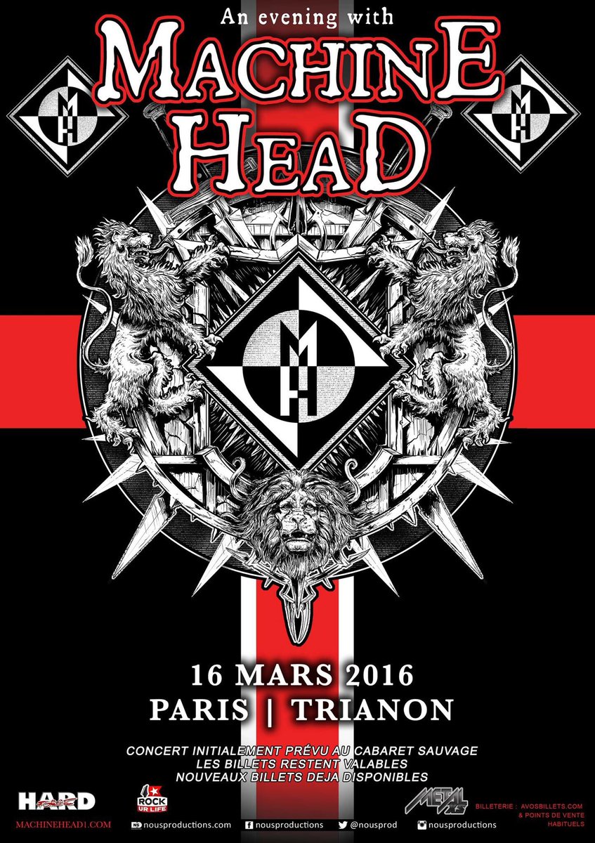 PanameCircenses's tweet photo. Le concert de @MfnH passe au @LeTrianonParis, toujours le 16 mars. 
Agenda ►► https://t.co/88EkQPJwgK https://t.co/I0nNcKxSu0