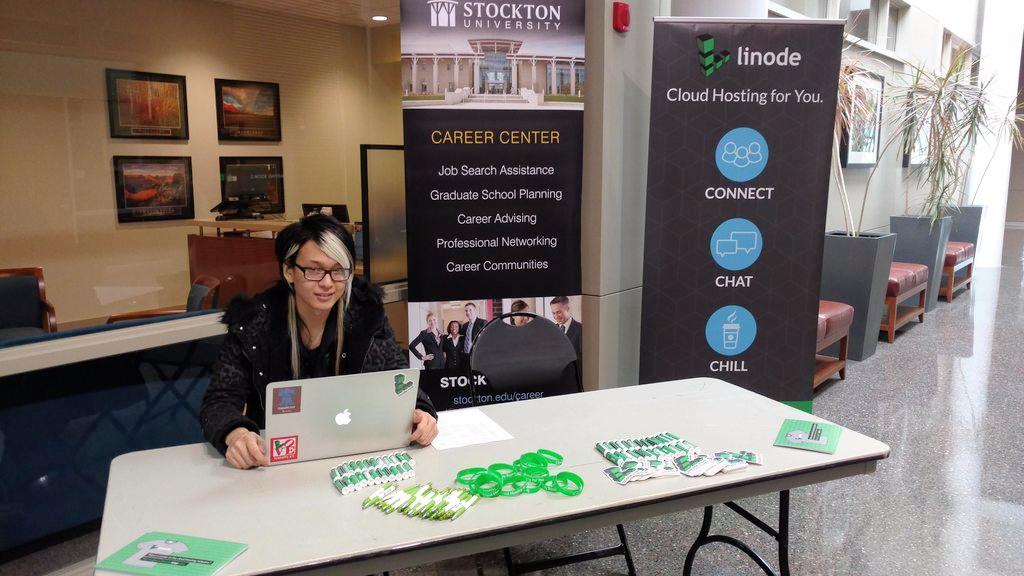 akamaidevs's tweet photo. Come meet us at @Stockton_edu's EIR day on campus https://t.co/MOpOlupkG5