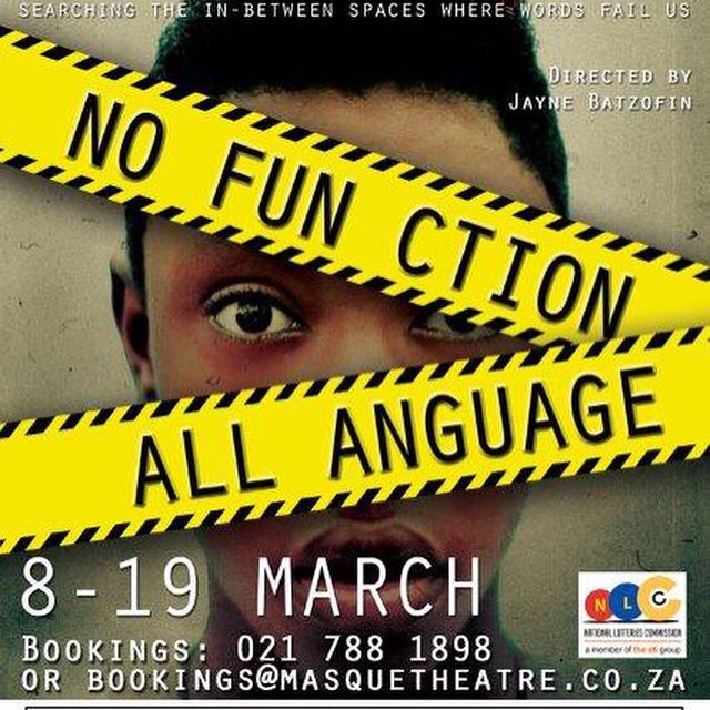 Theatre to make you gasp: Don't miss #NoFunCtionAll @MasqueTheater Read about it at thecaperobyn.blogspot.com/2016/03/no-fun…