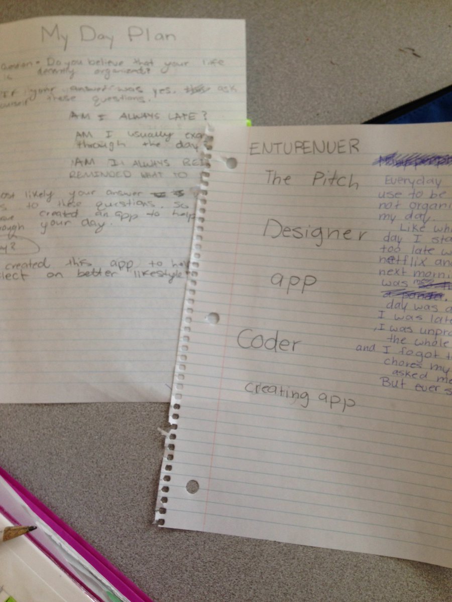 Jkeil's tweet image. Plans for the day at Portage Trail CS @TDSB_MSIC @JoeRomano #MSICEdAppHack