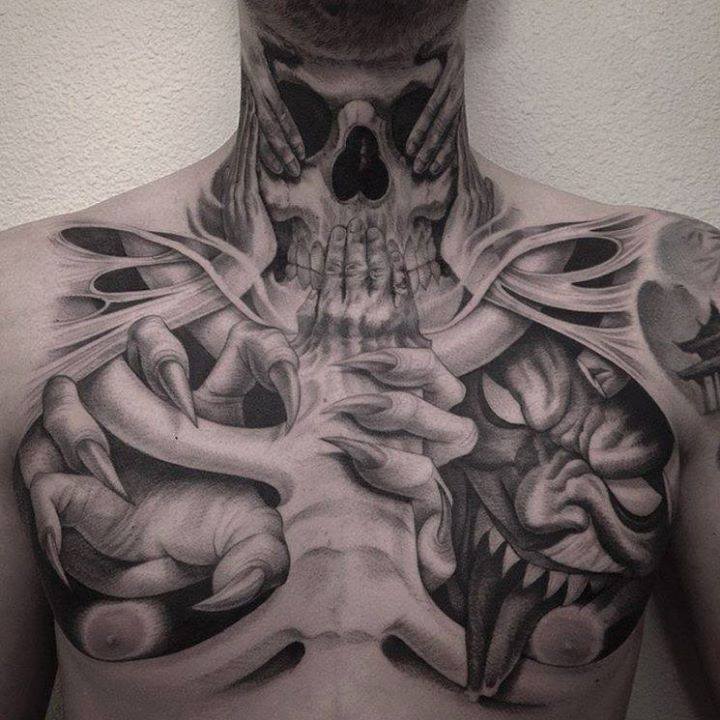 Top 40 Best Chest Tattoos For Men