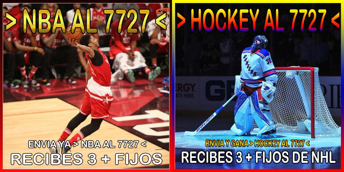 CashParley's tweet image. #YA_ACTIVADA LA 7727 09/03

➡➡ NBA AL 7727 ⬅⬅ 󾟖 #Los_GANADORES DE NBA 
➡➡ HOCKEY AL 7727 ⬅⬅ 󾓝  #Los_FIJOS DE NHL