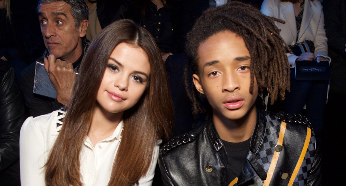 Selena Gomez & Jaden Smith Sit Front Row at Louis Vuitton Paris