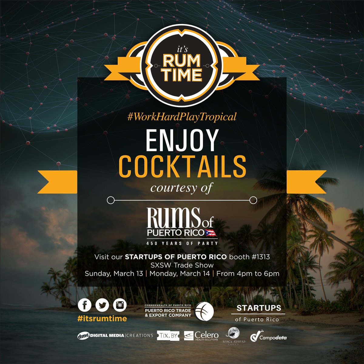 educaddy's tweet image. Are you at #SXSW? If so, you MUST stop by Booth #13 meet the @startupsofpr and have a drink on us!