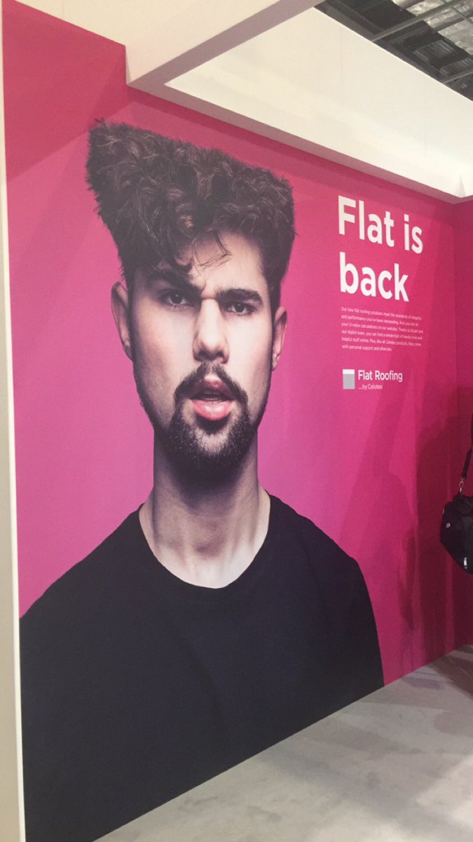 TonyMichaelTBC's tweet photo. Excellent flat roofing campaign @Celotex! https://t.co/yNeUzRGRm2